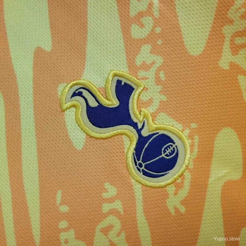 Kit Tottenham Amarelo Criança 2024/2025