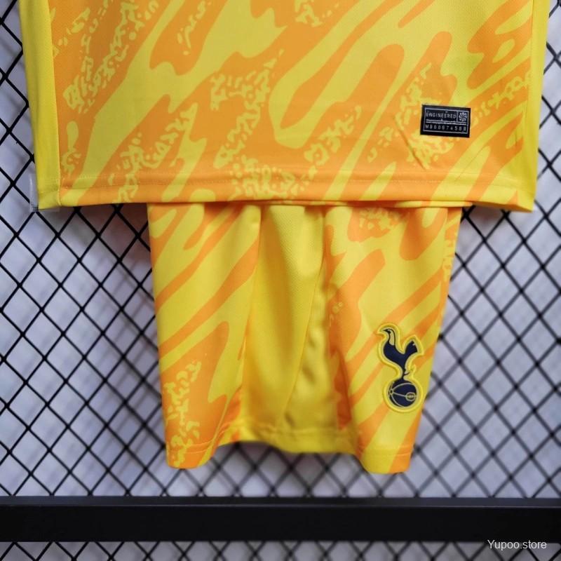 Kit Tottenham Amarelo Criança 2024/2025