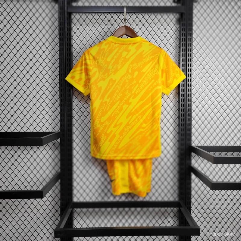 Kit Tottenham Amarelo Criança 2024/2025