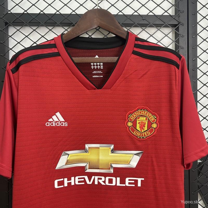 Manchester United Principal 2018/2019