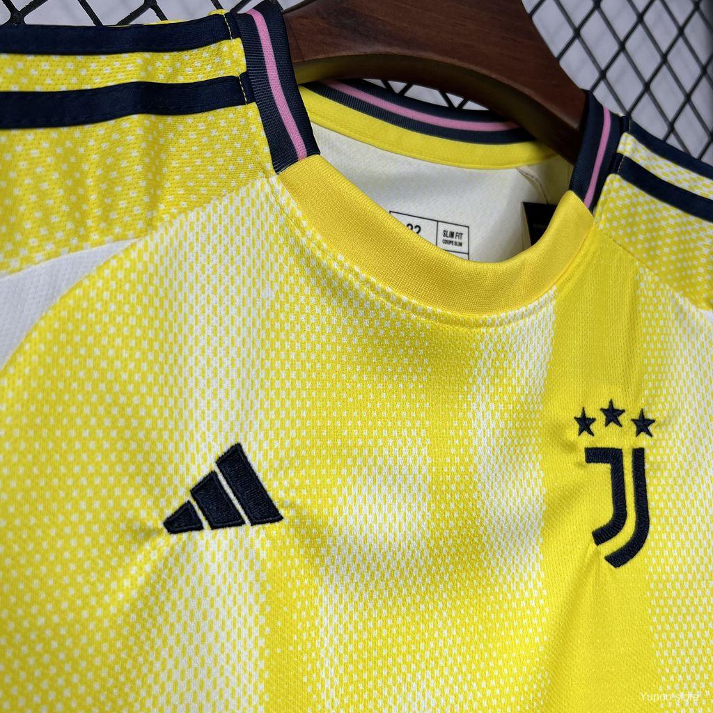 Kit Juventus Amarelo Criança 2024/2025