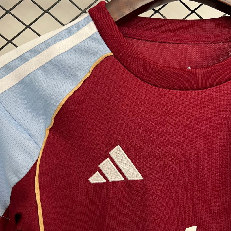 Kit Aston Villa Principal Criança 2025/2026