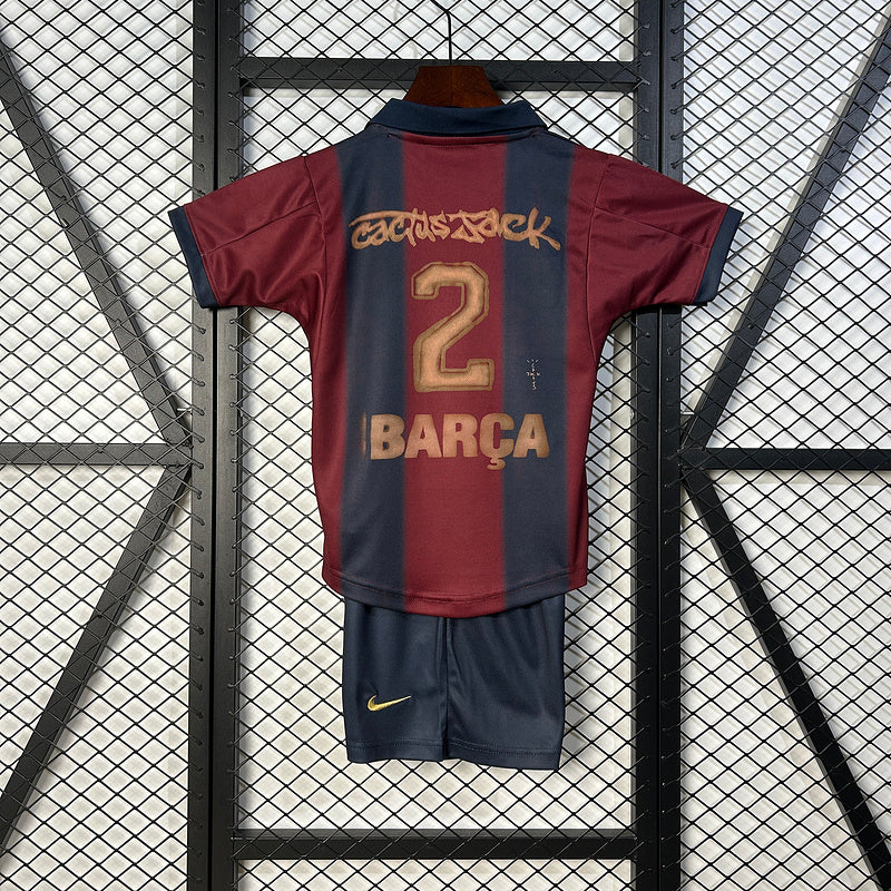 Kit Barcelona Edição Especial Criança 2025/2026