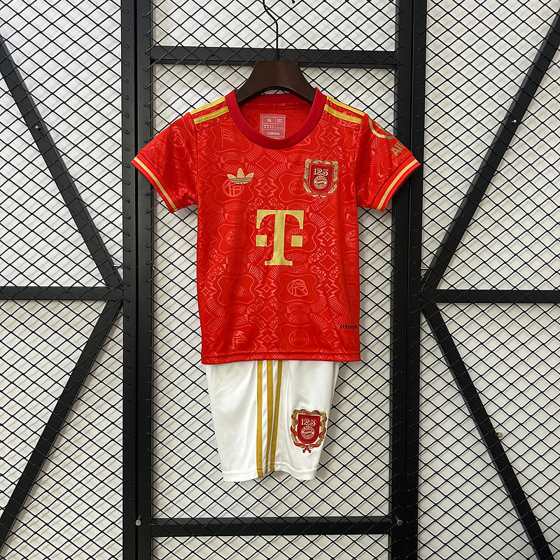 Kit Bayern Munique Principal Criança Edição 125 anos