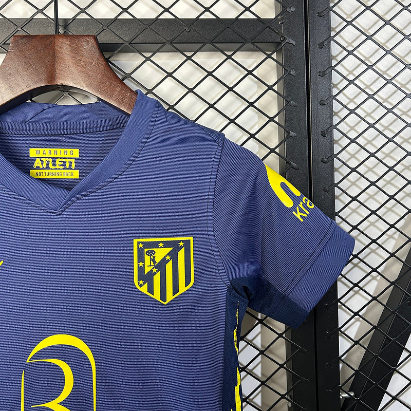 Kit Atlético Madrid Alternativo Criança 2025/2026