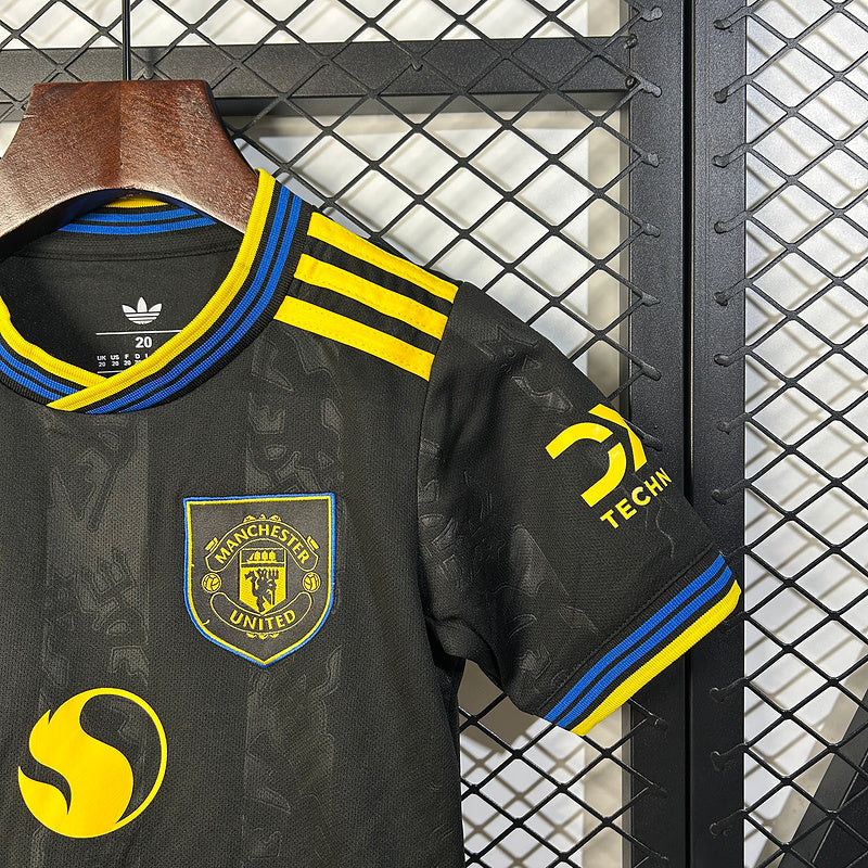 Kit Manchester United Terceiro Criança 2025/2026