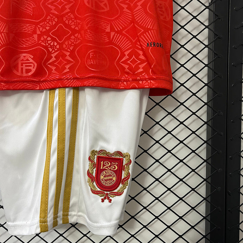 Kit Bayern Munique Principal Criança Edição 125 anos