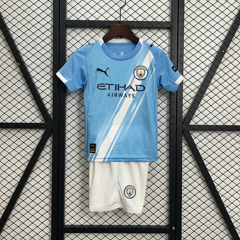 Kit Manchester City Principal Criança 2025/2026