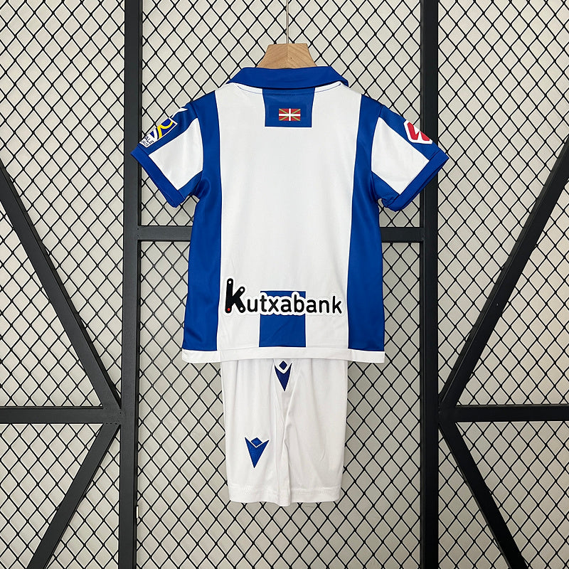 Kit Real Sociedad Principal Criança 2024/2025