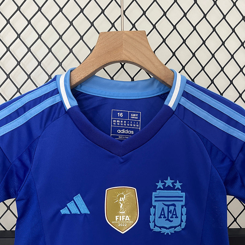 Kit Argentina Alternativo Criança 2024/2025
