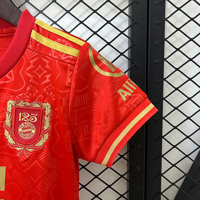 Kit Bayern Munique Principal Criança Edição 125 anos