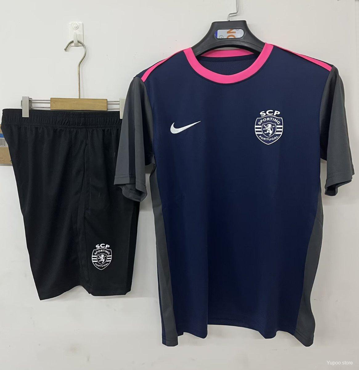 Kit Sporting Pré-Match Adulto 2025/2026