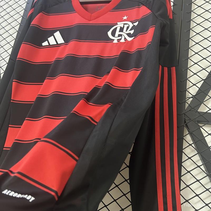 Flamengo Principal Manga Comprida 2025/2026
