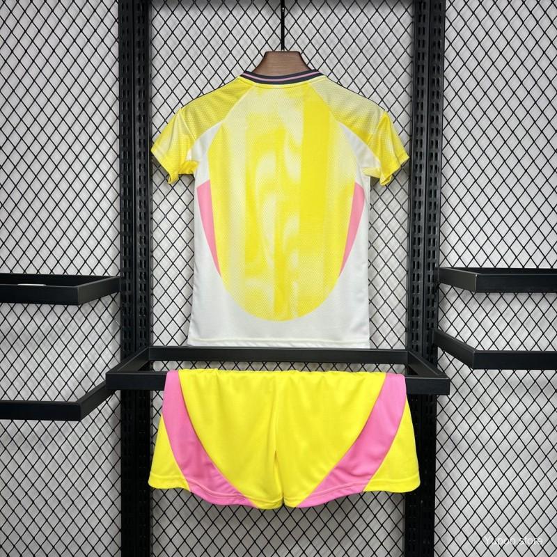 Kit Juventus Amarelo Criança 2024/2025