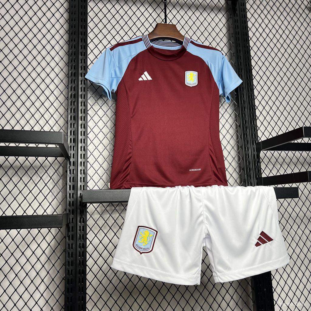 Kit Aston Villa Principal Criança 2024/2025