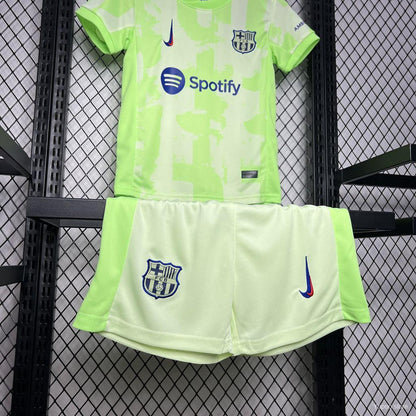 Kit Barcelona Terceiro Criança 2024/2025