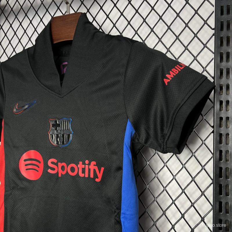 Kit Barcelona Alternativo Criança 2024/2025