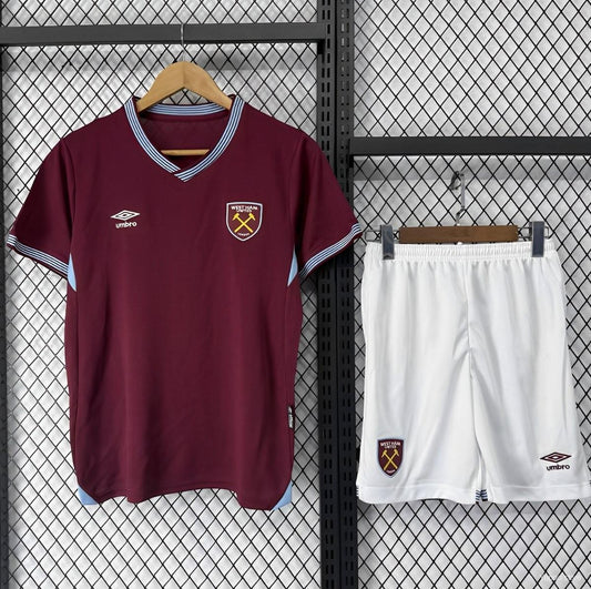 Kit West Ham Principal Criança 2025/2026