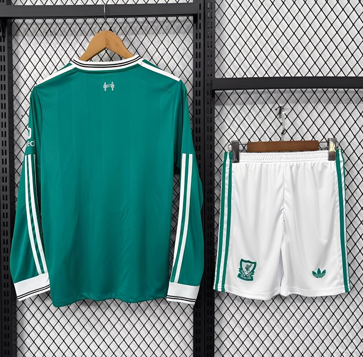 Kit Liverpool Terceiro Manga Comprida Criança 2025/2026