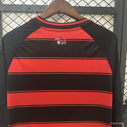 Flamengo Principal Manga Comprida 2025/2026
