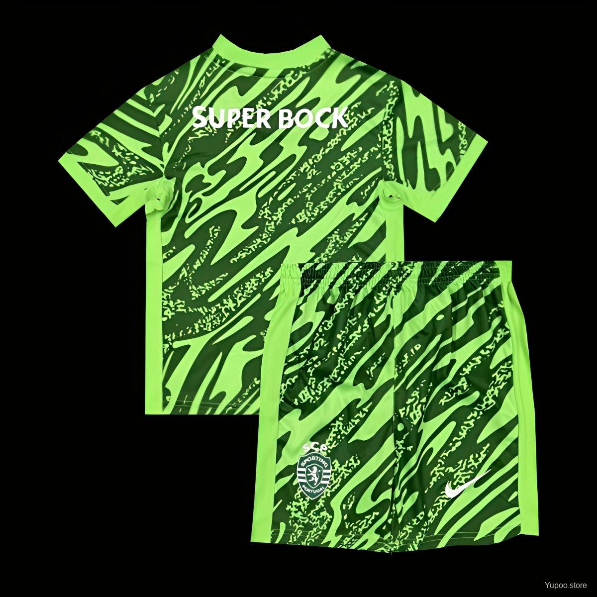 Kit Sporting Guarda-Redes Criança 2025/2026