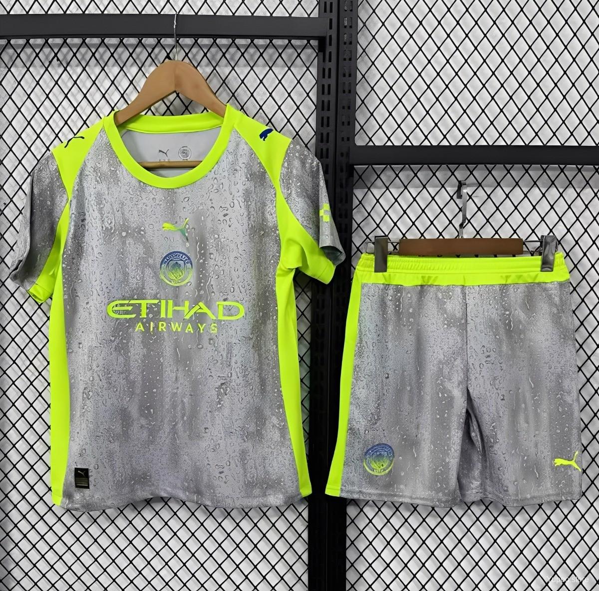 Kit Manchester City Terceira Criança 2025/2026