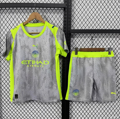 Kit Manchester City Terceira Criança 2025/2026