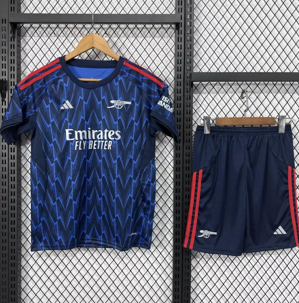 Kit Arsenal Alternativo Criança 2025/2026