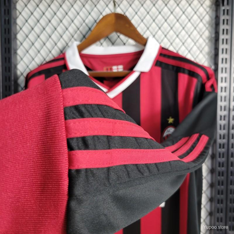 Milan Principal Manga Comprida 2009/2010