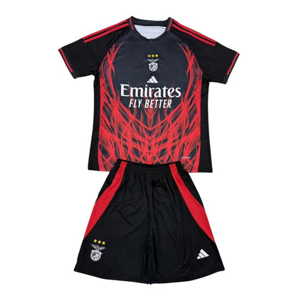 Kit Benfica Concept Preto Criança 2025/2026