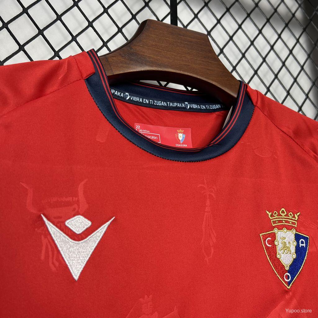 Kit Osasuna Criança 2024/2025