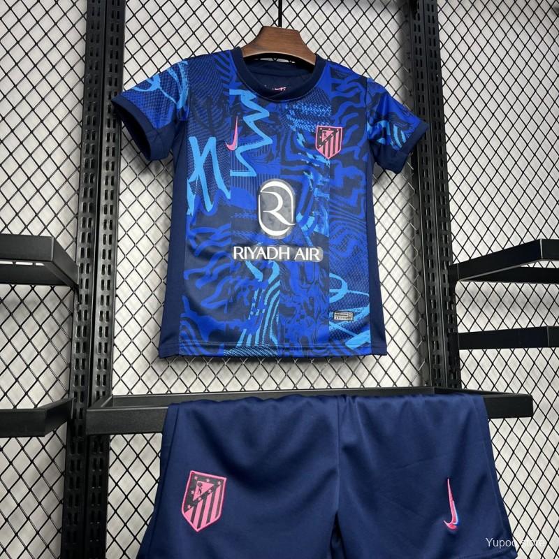 Kit Atlético de Madrid Terceiro Criança 2024/2025