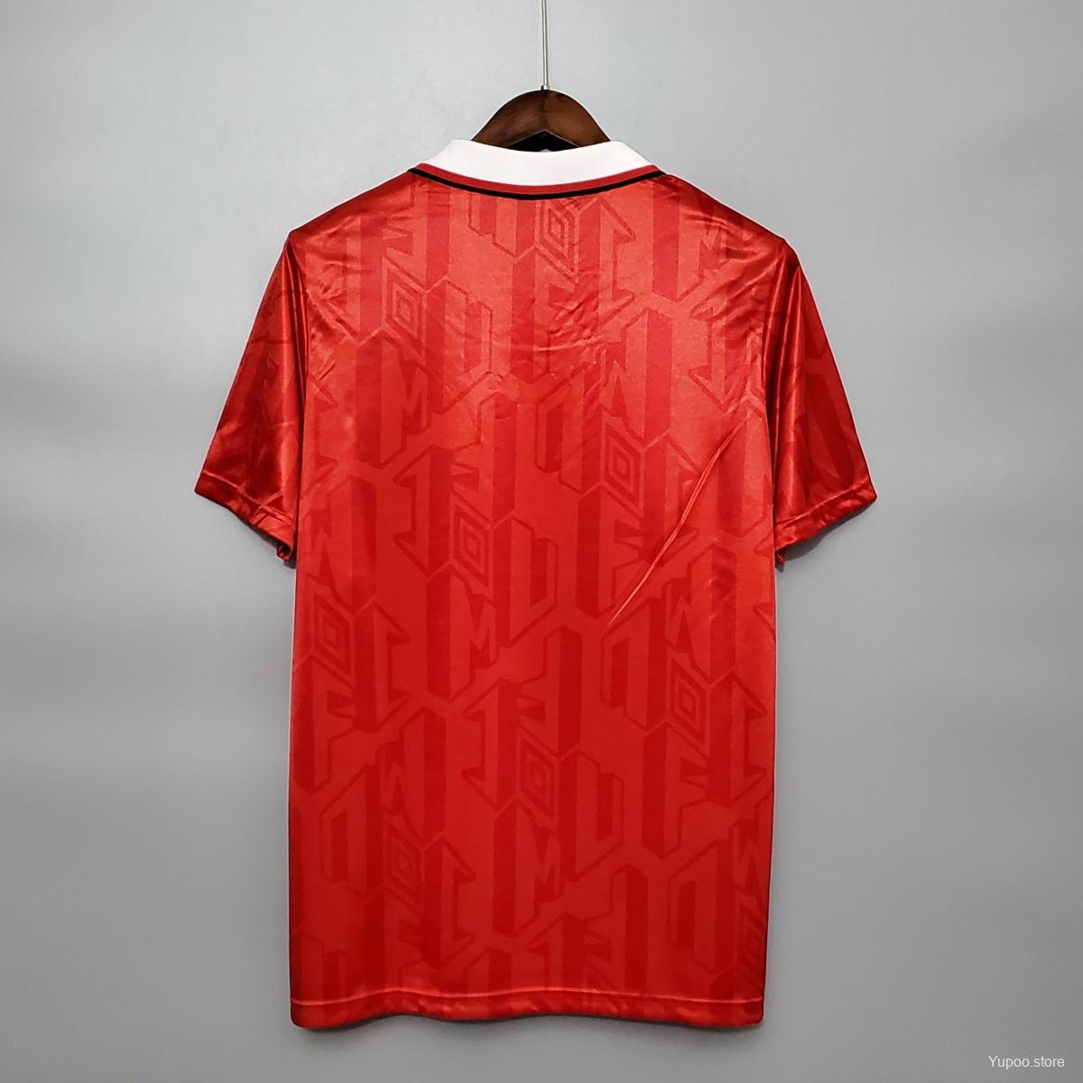 Manchester United Principal 1992/1993