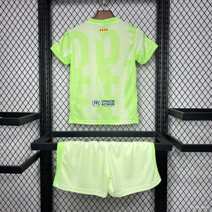 Kit Barcelona Terceiro Criança 2024/2025