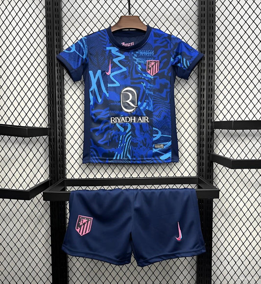 Kit Atlético de Madrid Terceiro Criança 2024/2025