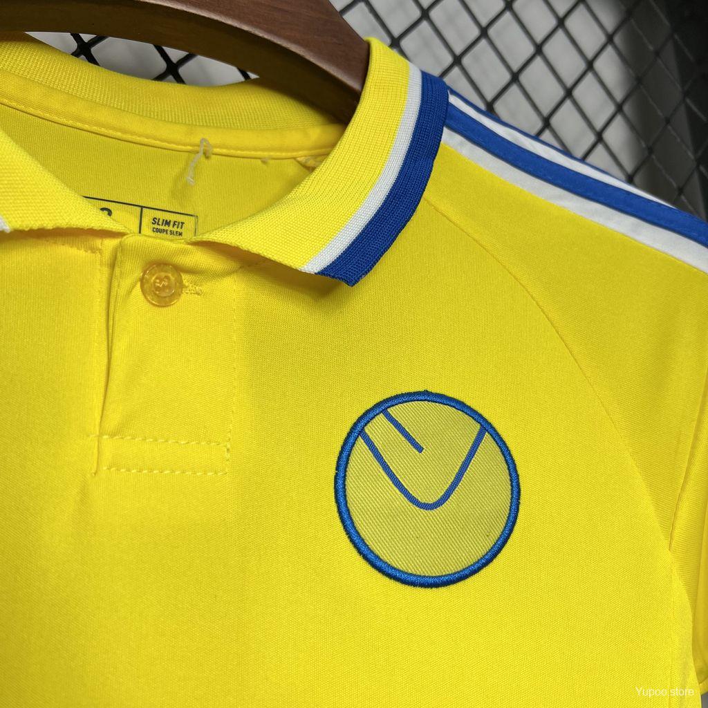 Kit Leeds Amarelo Criança 2024/2025