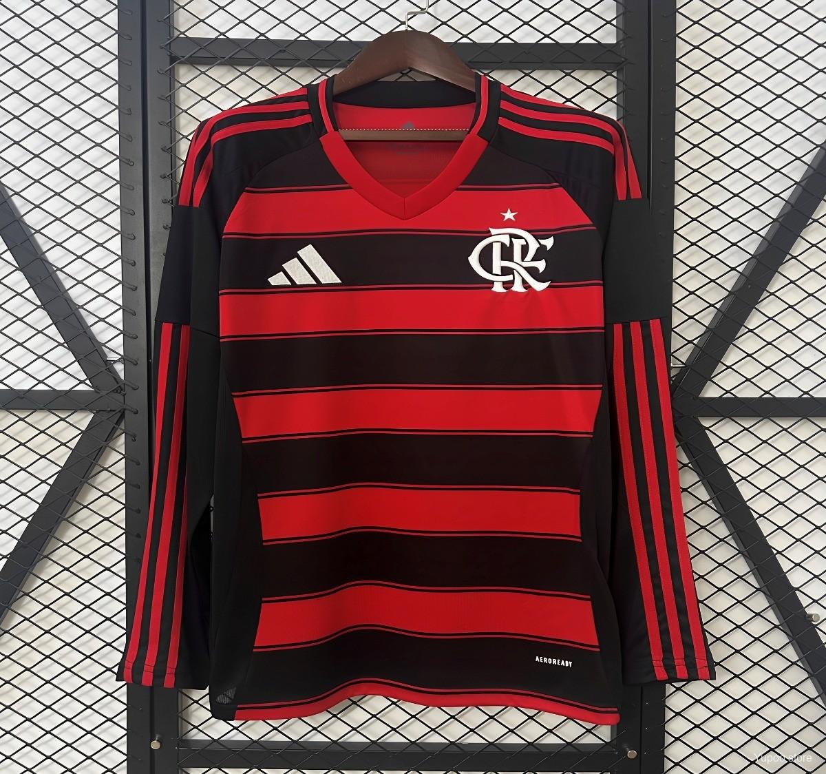 Flamengo Principal Manga Comprida 2025/2026