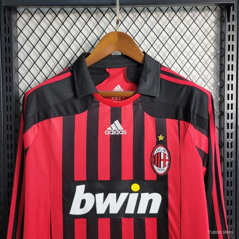 Milan Principal Manga Comprida 2007/2008