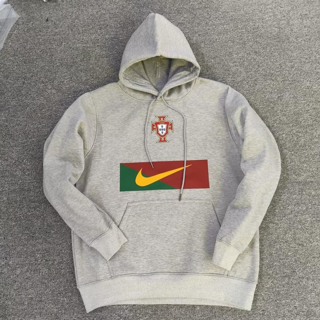 Hoodie Portugal Cinzento