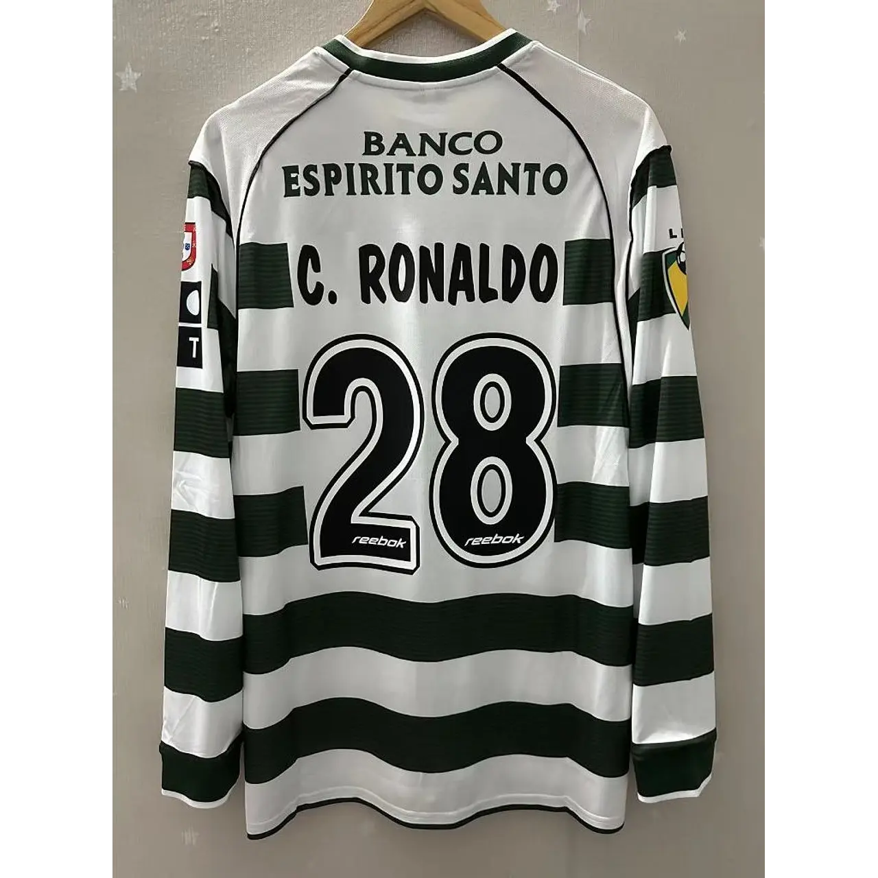 Sporting Principal Ronaldo Manga Comprida 2002