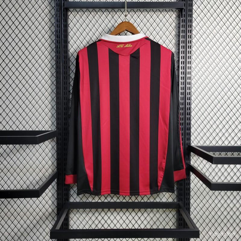 Milan Principal Manga Comprida 2009/2010