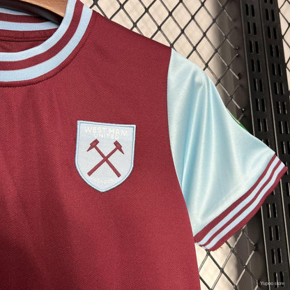 Kit West Ham Principal Criança 2024/2025