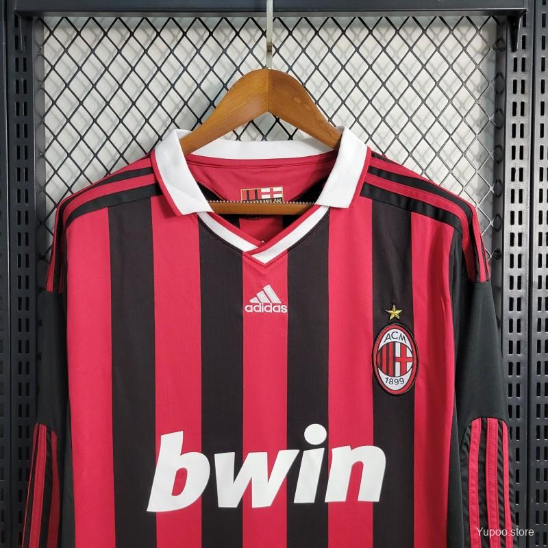 Milan Principal Manga Comprida 2009/2010