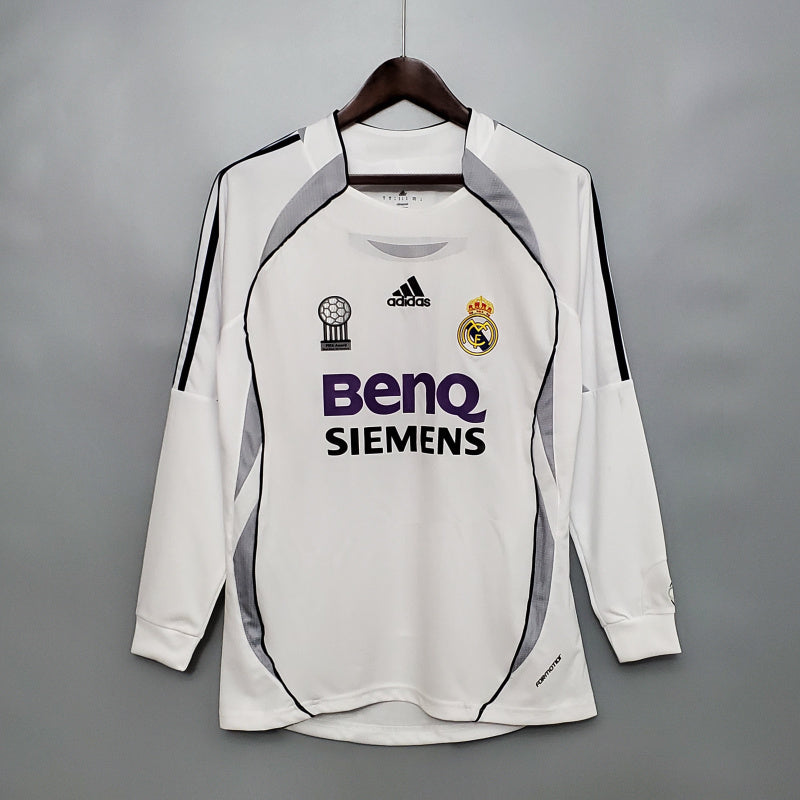 Real Madrid Principal Manga Comprida 2006/2007