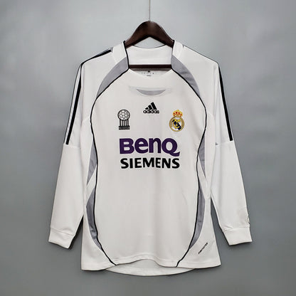 Real Madrid Principal Manga Comprida 2006/2007