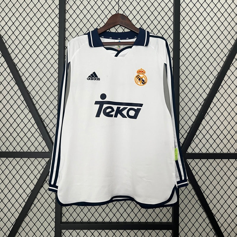 Real Madrid Principal Manga Comprida 2000/2001