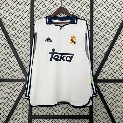 Real Madrid Principal Manga Comprida 2000/2001