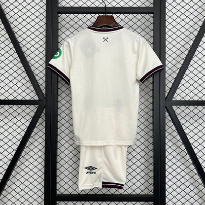 Kit West Ham Alternativo Criança 2025/2026