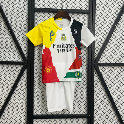 Kit Edição Comemorativa Cristiano Ronaldo Criança