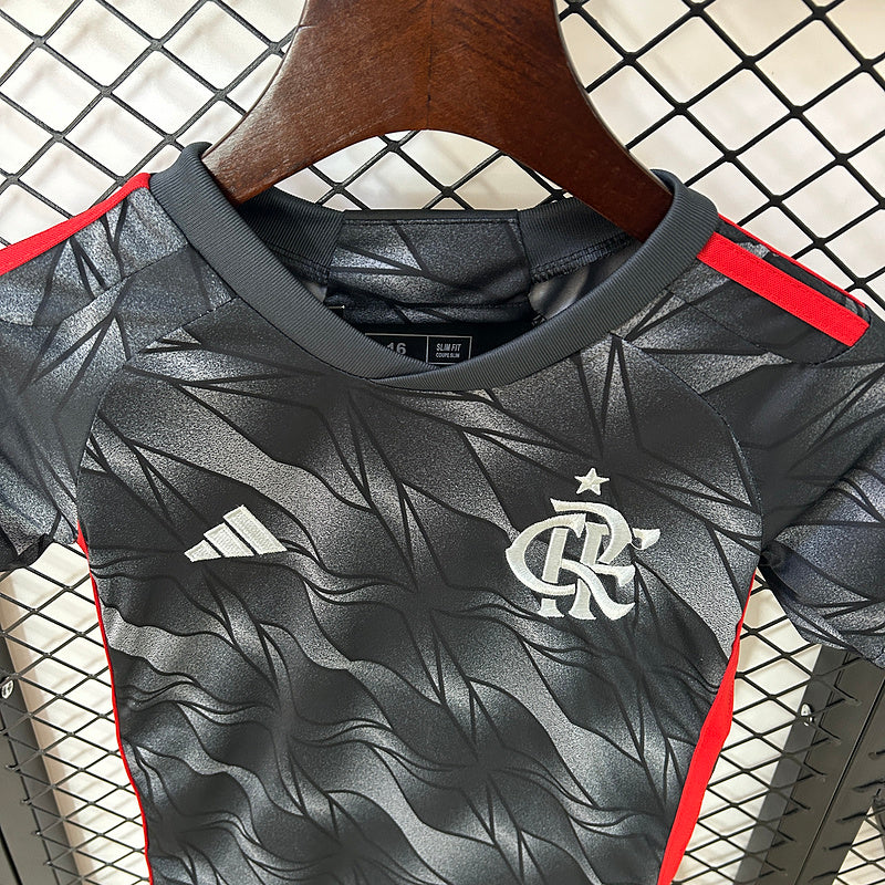 Kit Flamengo Terceiro Criança 2024